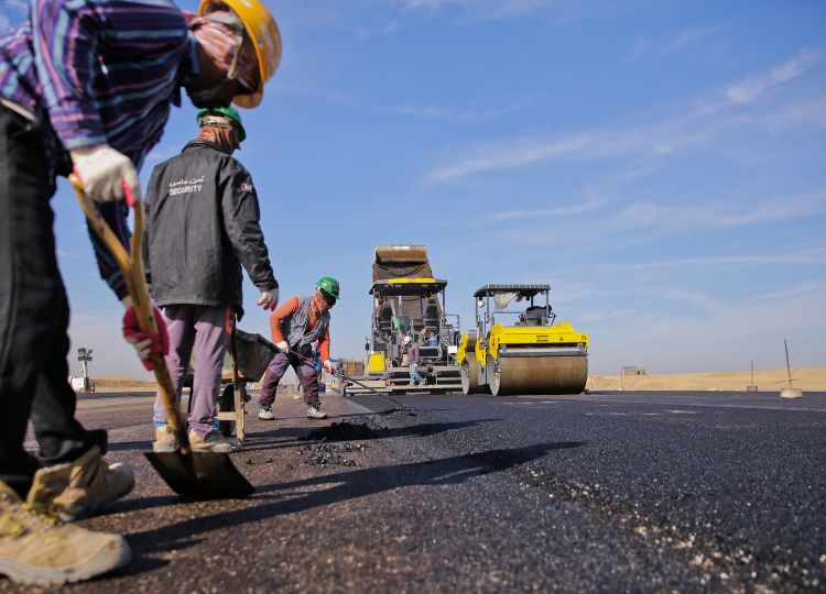 Road construction